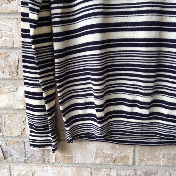 Gap Extra Fine Merino Wool Striped Sweater Small - Picture 2 of 8